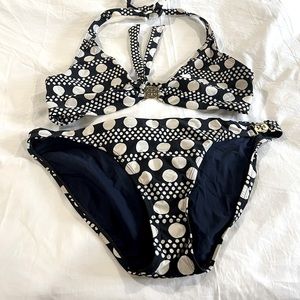 Tory Burch Miller Hipster Bikini size L